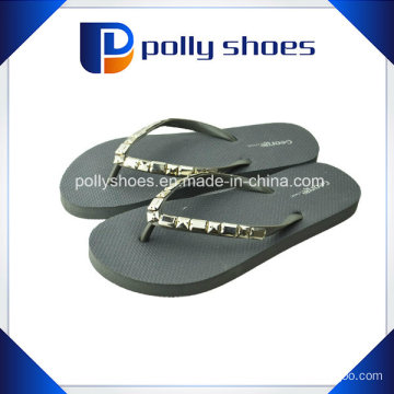 Women′s Shimmy Flip Flop Sandal Black Size 6 New Tags